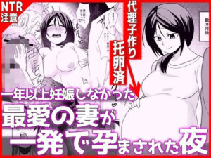 d_798372 1年以上妊娠しなかった最愛の妻が一発で孕まされた夜 音鳥心愛